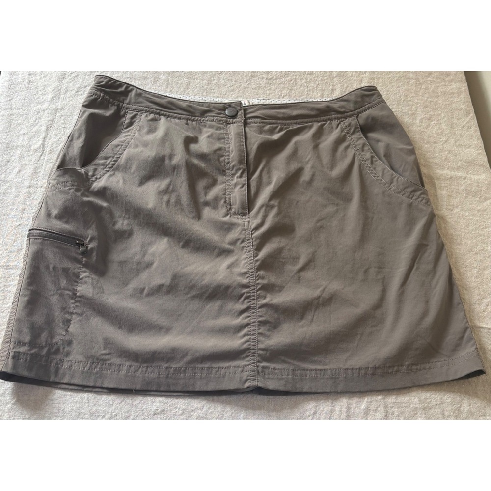 LL Bean Comfort Trail Skort Sz 12 Hiking Outdoor Gorpcore ,Athletic, Pickleball